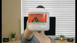 Indian Healing Clay Mask Review! | Stephanie Ashcroft