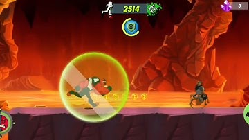 Ben 10 alien run gameplay 15 fourarms max level gameplay part 1 no revive | @Wayovgaming 