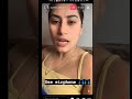 Surleen kaur live abusing on instagram  shorts   youtubeshorts  blackworldofficial
