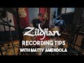 Zildjian Recording Tips: Mixing Drums