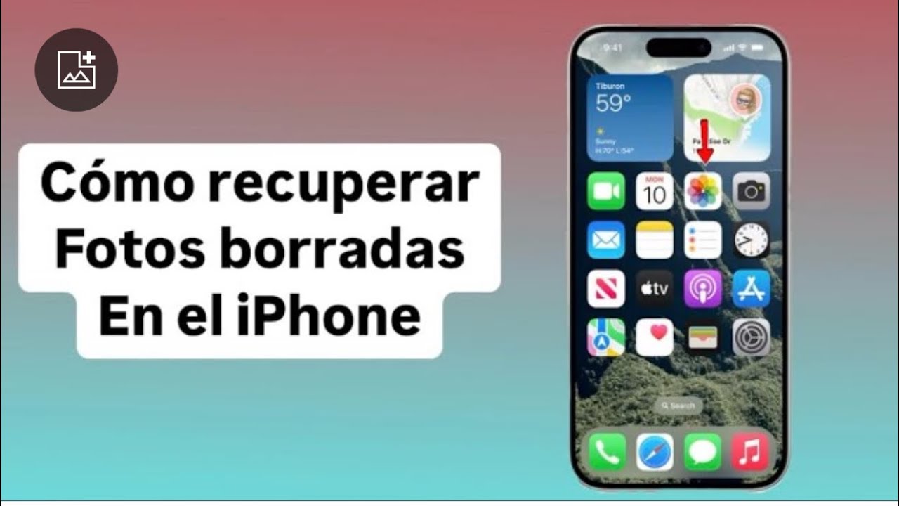 Como recuperar las fotos borradas del celular iPhone. - YouTube