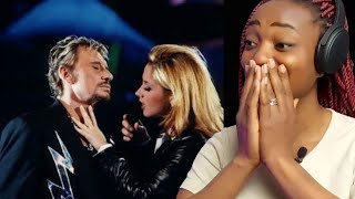 Johnny Hallyday et Lara Fabian  requiem pour un fou reaction video