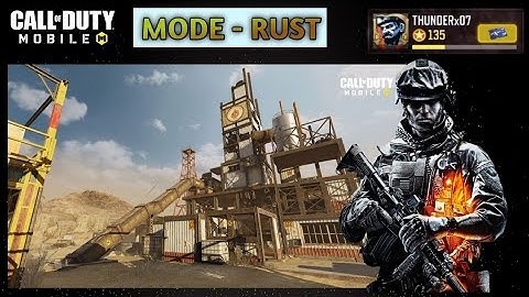 Call of Duty : Mobile - Gameplay Walkthrough - 10vs10 : ( RUST) - Multiplayer (iOS, Android)