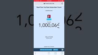 The Exact Moment Projared Went Under 1,000,000 Subscribers