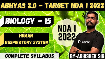 Biology For NDA - 15 | Abhyas 2.0 Complete Batch For NDA 1 2022 | Learn With Sumit