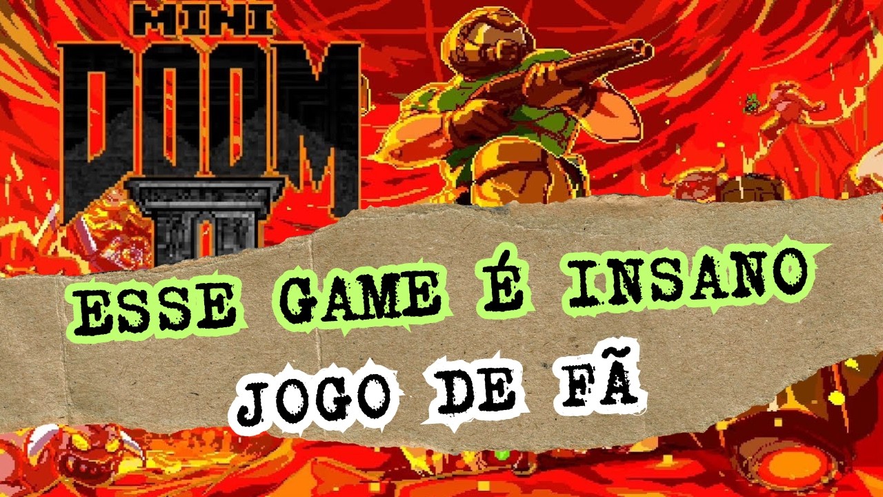 MINI DOOM 2: O FAN GAME que Reviveu DOOM de Um Jeito Diferente!