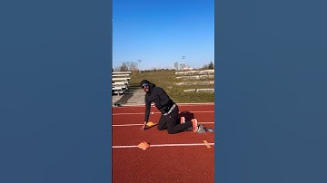 How to use the starter blocks #running #tips