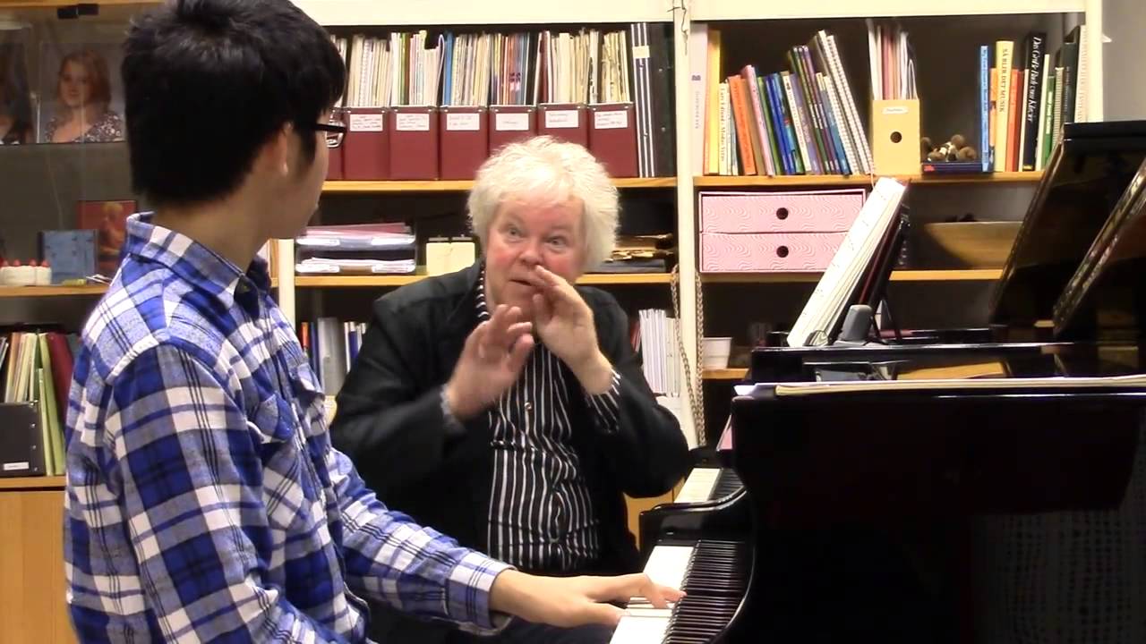 Israel Lai har Master Class med Hans Pålsson