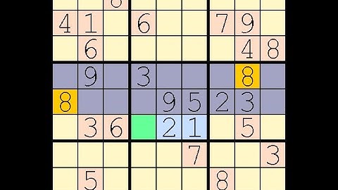 How to Solve New York Times Sudoku Hard  August 31, 2023