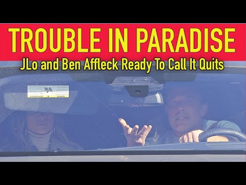 Ben Affleck Plays Pissed Off Chauffeur To J Lo