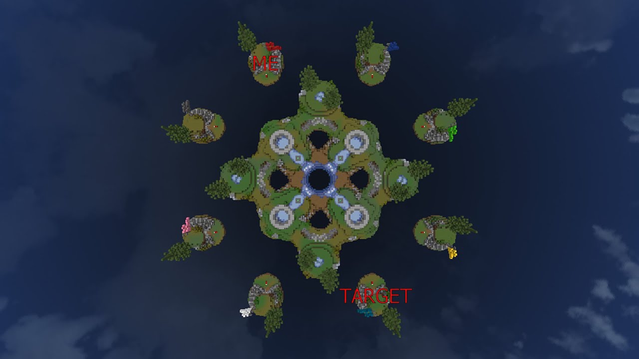 Bedwars, But I Can Only Target One Team | Challenges | Bed Wars | Hypixel | Minecraft