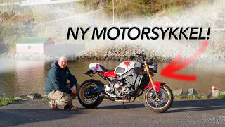 Min Yamaha XSR900 2025 modell - med lydsjekk