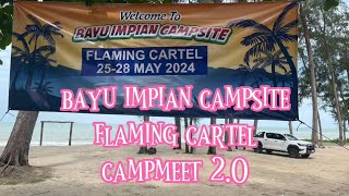 Part 1 | Bayu Impian Campsite📍| ZA Familia | Flaming Cartel | Naturehike Village 13 | Vlog 11🏕