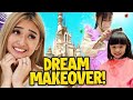 Our Daughter Gets her DREAM MAKEOVER at Disneyland