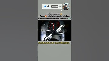 0 Gravity, 0 Bounds: The Surprising Science of Spherical Fires 🔥 #shorts #nasa #expriment