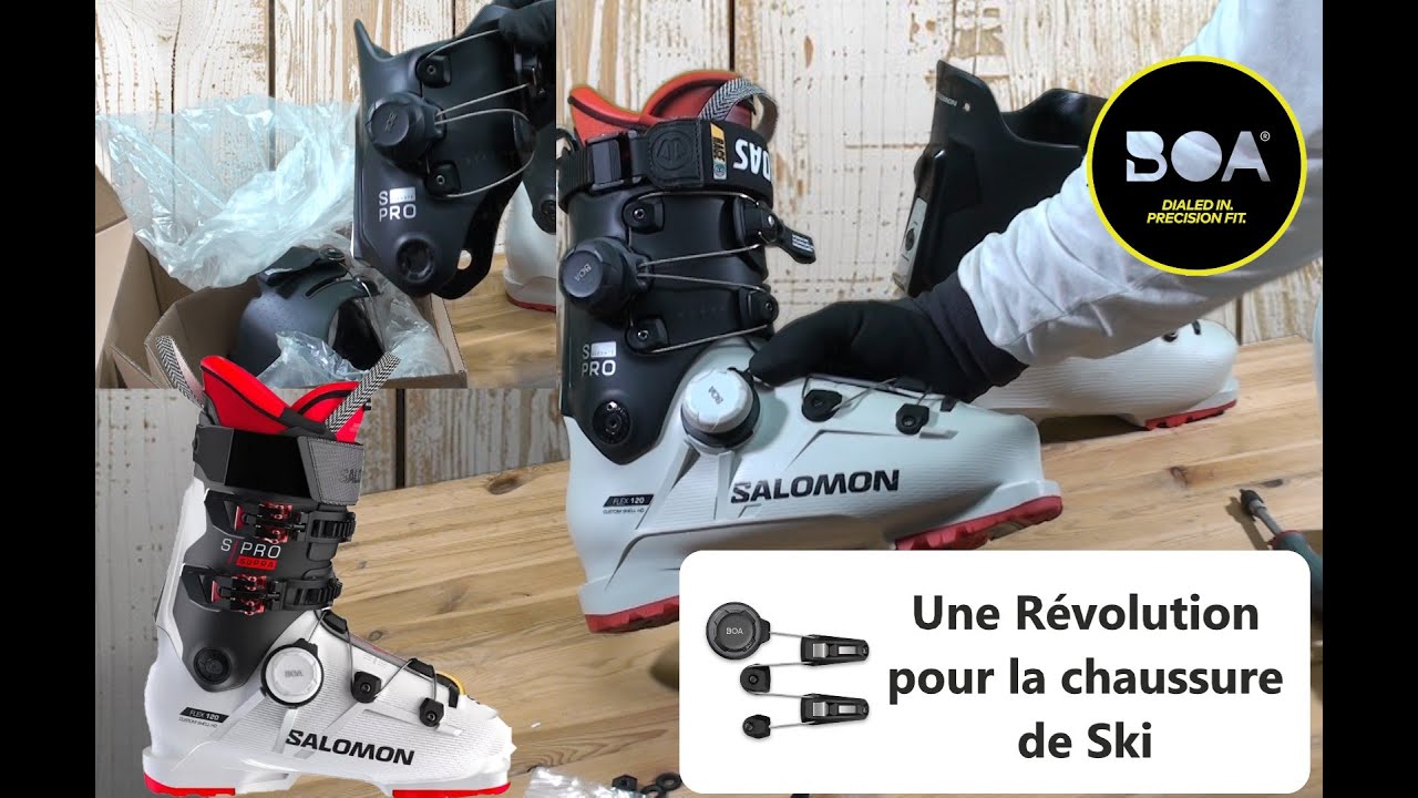 La Révolution Boa pour la chaussure de ski ....