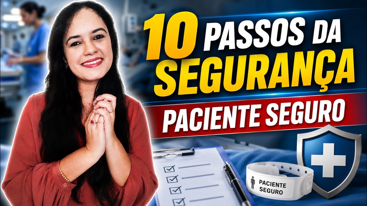 REVISÃO | Protocolos de Segurança do Paciente - Profª Juliana Mello