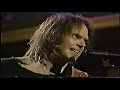 The Needle and the Damage Done/No More  -  Neil Young  -  SNL  -  1989  -  Rehearsal