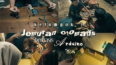 Jemuran Otomatis Berbasis Arduino || Kelompok 3 : XII MERDEKA 8