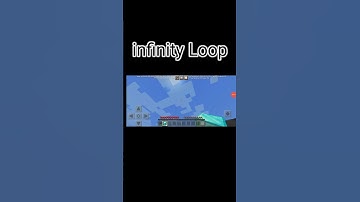 Infinity loop in Minecraft #Minecraft #infinity #loop #viral #shorts