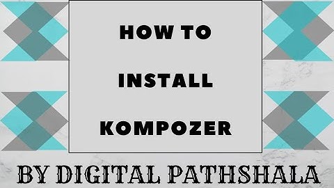 How to Install kompozer | Class - 12 | Kompozer Software | download kompozer | By Digital Pathshala