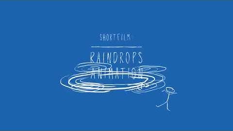 Raindrops Animation.