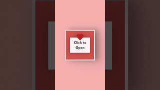 Creating a greeting card flip effect @Quizzingquestds #viral #coding #htmlcsstutorial #youtube #shorts