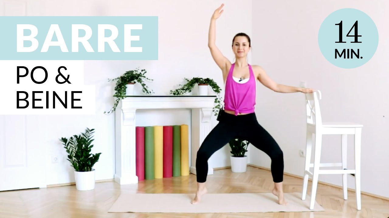 14 Min Barre für Beine & Po po übungen gym