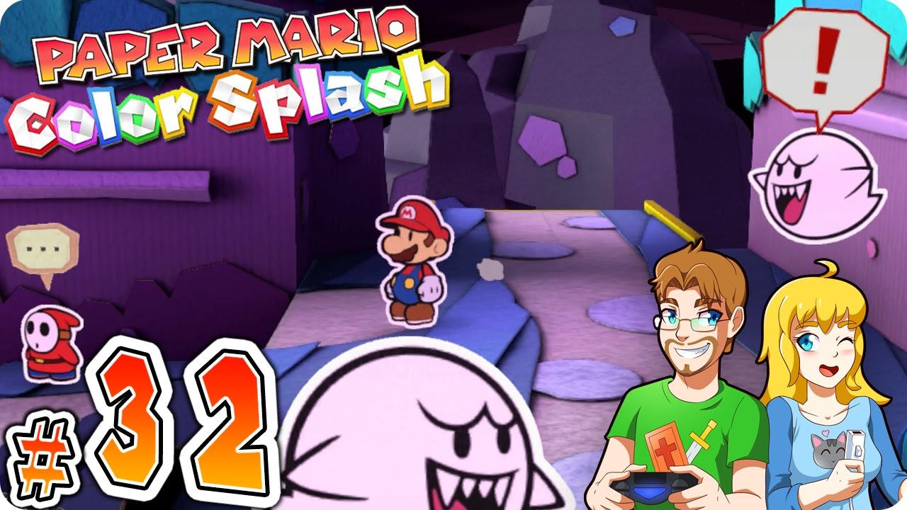 Paper Mario Color Splash Part 32 Vortex Island YouTube