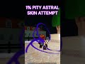 1% PITY ASTRAL SKIN ATTEMPT #yba #roblox #trending #shorts #tiktok #viralvideo #viralshorts #jjba