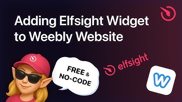 Adding Elfsight Widget to Weebly Website