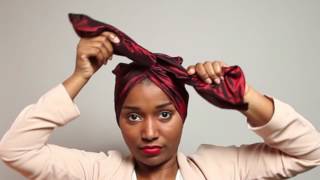 Turban tutorial  wire headwrap