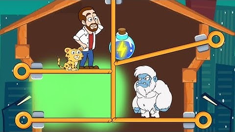 Home Pin Gameplay All Game Level Solution - Pull The Pin Mobile Game