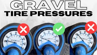Gravel tire pressures tested!