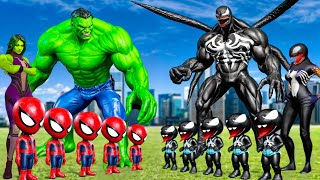 Rescue SUPERHERO Family HULK & Family SPIDERMAN, BLACK PANTHER 2: Back from the Dead SECRET - FUNNY