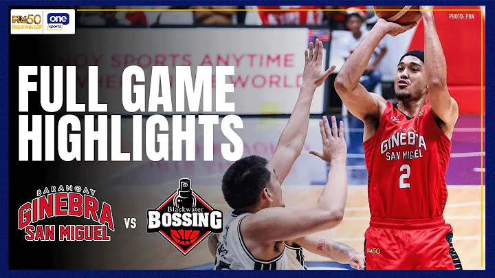 BRGY. GINEBRA vs. BLACKWATER | FULL GAME HIGHLIGHTS | PBA SEASON 50 PHILIPPINE CUP | DEC 10, 2025