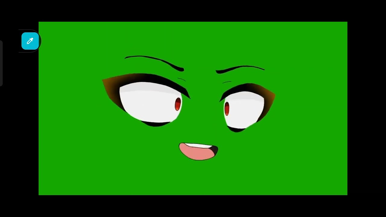 green screen gacha eyes YouTube