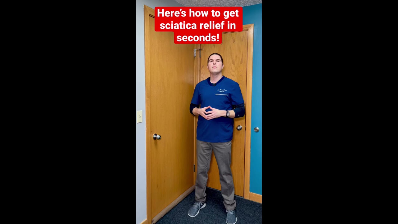 How To Relieve Sciatica In Seconds Shorts