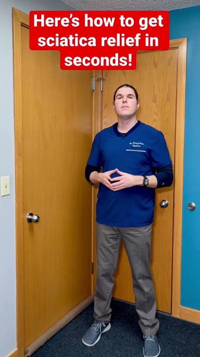 How to Relieve Sciatica in Seconds #Shorts