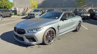 Our last M8: 2025 M8 Competition Convertible in Frozen Pure Grey | 4K