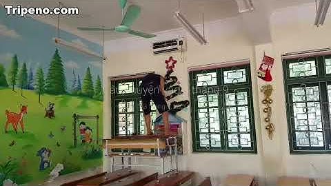 Bảo dưỡng điều hòa tại trường tiểu học Cổ Nhuế 2A