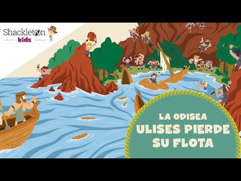 La Odisea. 3/7 Ulises pierde su flota | Mitología para niños | Shackleton Kids