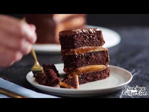 How to Make Chocolate Caramel Crepe Cake