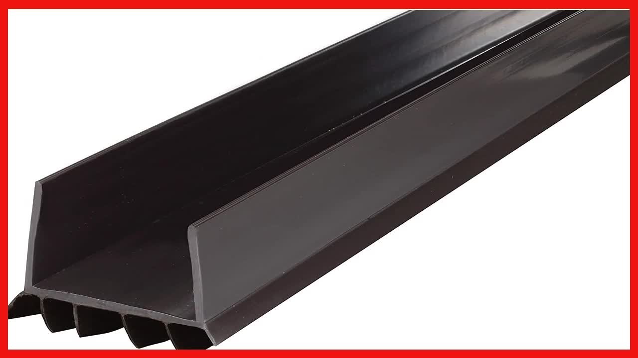 M D Building Products 43337 M D U Shape Under Door Seal, 36 in L X 2 14 ...
