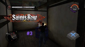 Saints Row (2006)  - (Xenia Emulator Playable ✔️ ) - Mission #3 -  Abandoned Storefront