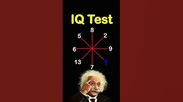 Math IQ test for Clevers | Are you a genius too?