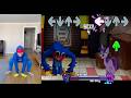 FNF Huggy Wuggy vs My Little Pony In Real Life But All Characters Sings Playtime