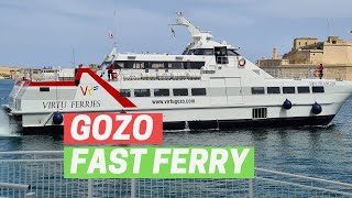 Fast Ferry Gozo Valletta : How To Get from Malta to Gozo in less than 45 minutes with Virtu Ferries