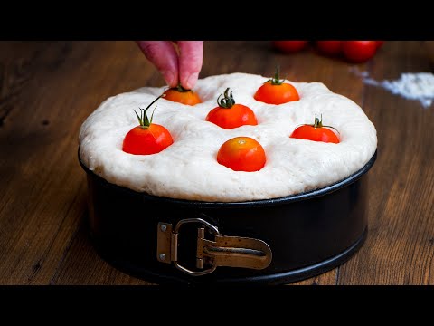 Video: Focaccia S Rajčaty