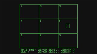 Quix (simon) - (1978) - Commodore PET - gameplay